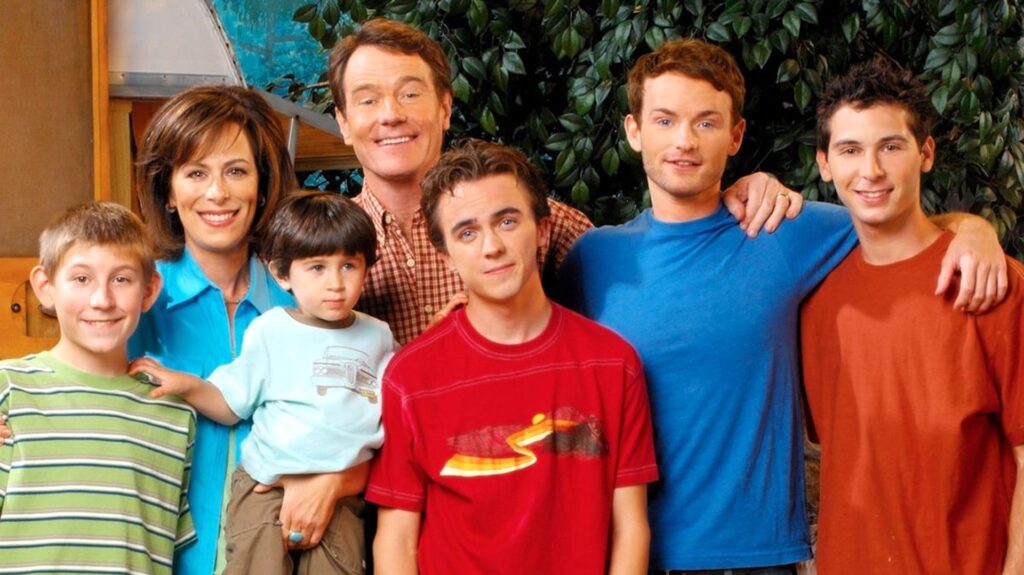 La famille de Malcolm au grand complet // Source : Fox La famille de Malcolm au grand complet // Source : Fox