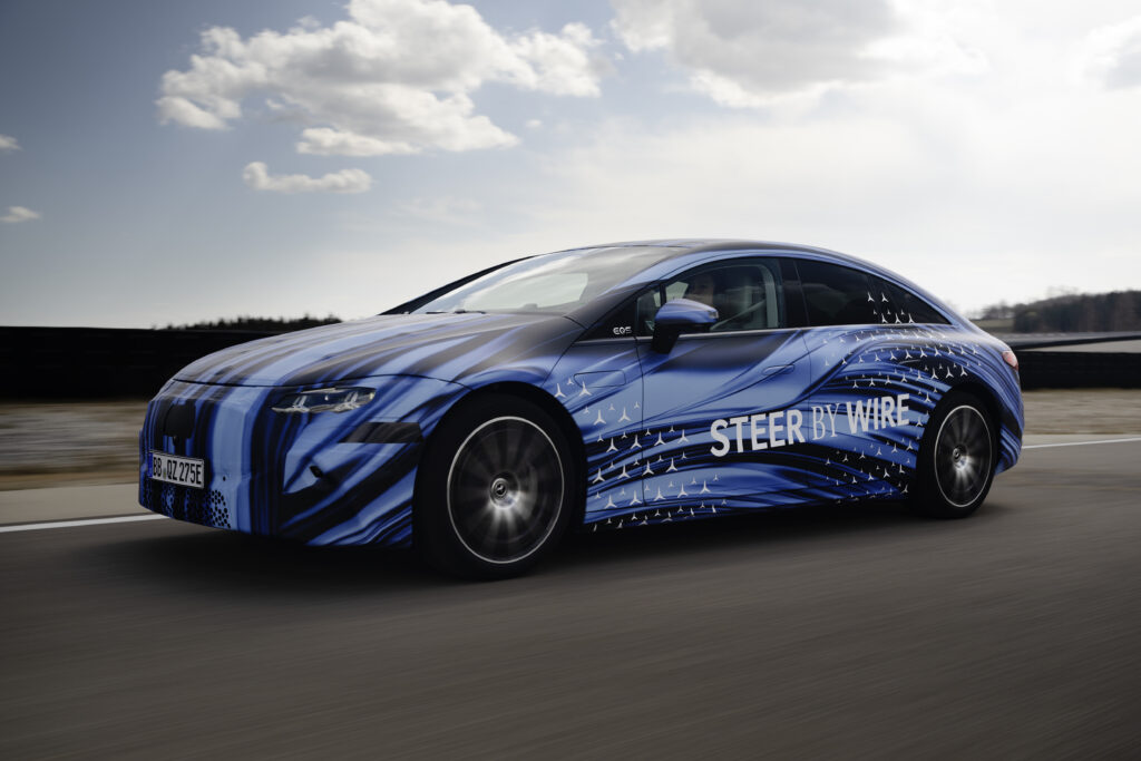 Mercedes va adopter la technologie steer-by-wire // Source : Mercedes Mercedes va adopter la technologie steer-by-wire // Source : Mercedes