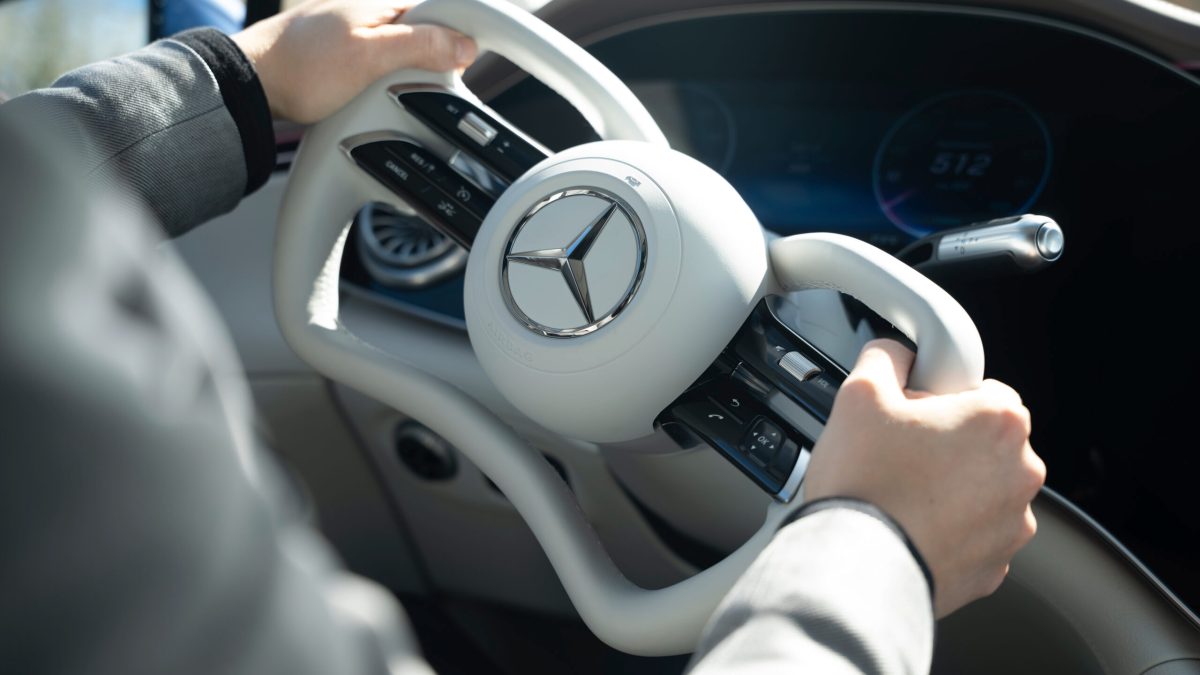 Mercedes va adopter la technologie steer-by-wire // Source : Mercedes Mercedes va adopter la technologie steer-by-wire // Source : Mercedes