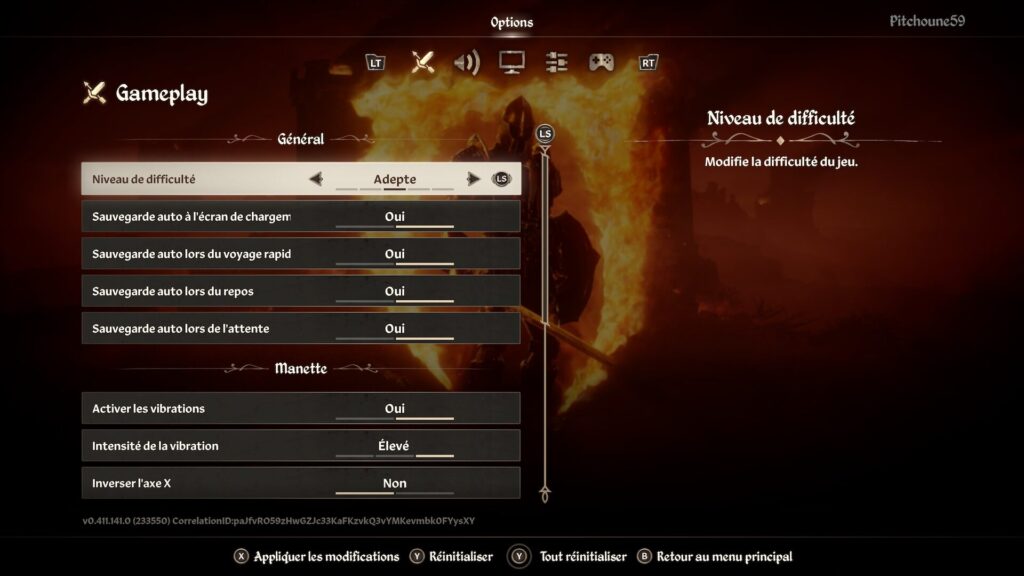 Il y a cinq modes de difficulté dans The Elder Scrolls IV: Oblivion Remastered // Source : Capture Xbox Il y a cinq modes de difficulté dans The Elder Scrolls IV: Oblivion Remastered // Source : Capture Xbox