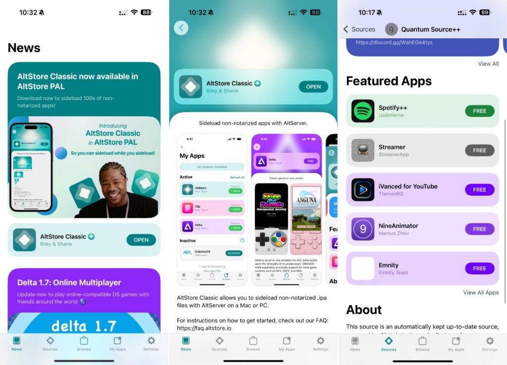 L'installation de l'AltStore Classic et de ses applications piratées en Europe. L'installation de l'AltStore Classic et de ses applications piratées en Europe.