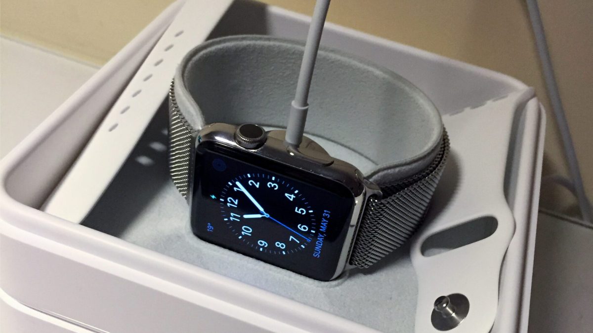 L'Apple Watch le 24 avril 2015. // Source : NL pour Numerama
