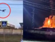 Un drone russe a frappé une usine en Russie. // Source : Telegram