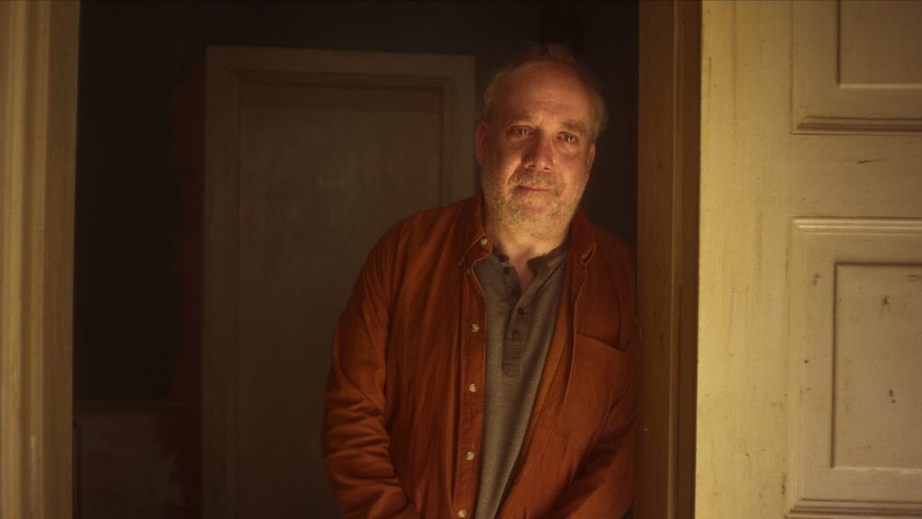 Paul Giamatti à la fin d'Eulogie // Source : Netflix Paul Giamatti à la fin d'Eulogie // Source : Netflix