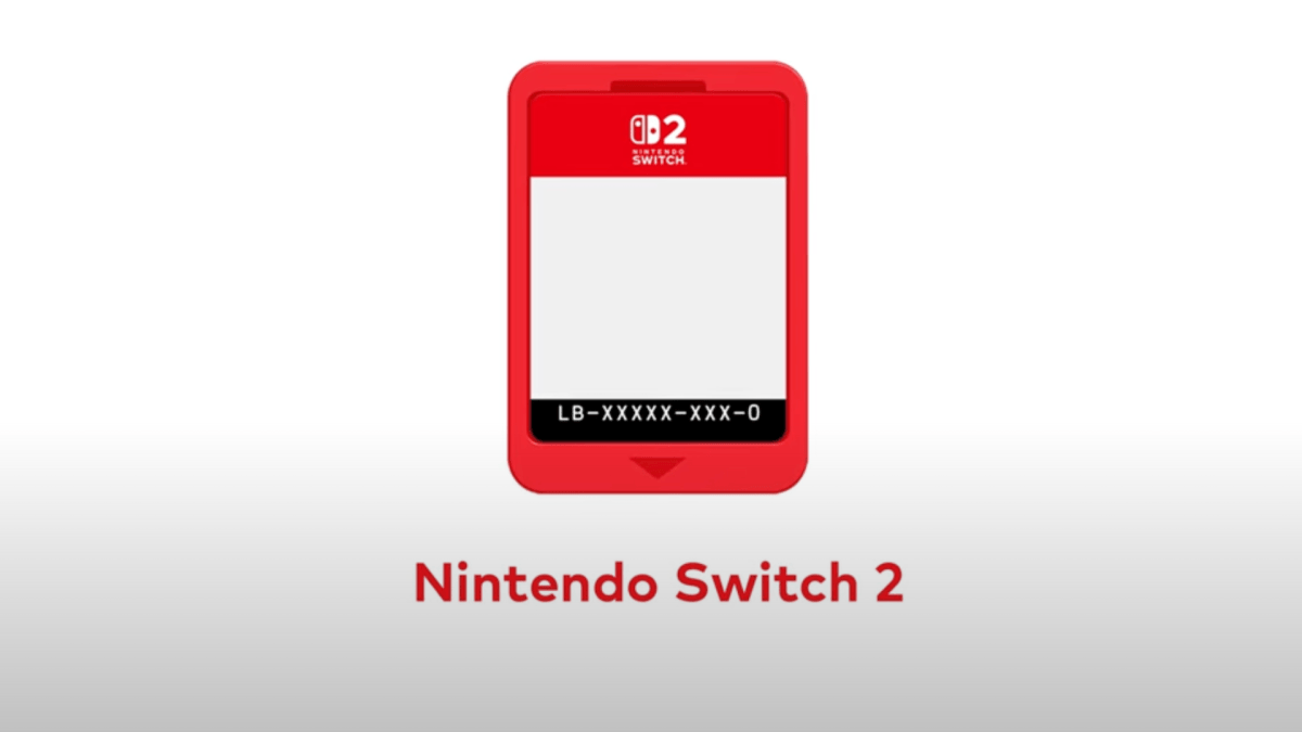 Cartouche de Nintendo Switch 2 // Source : Nintendo Cartouche de Nintendo Switch 2 // Source : Nintendo