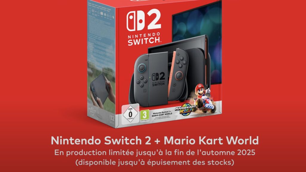 Bundle Switch 2 + Mario Kart World // Source : Capture Nintendo