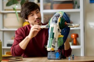 Vaisseau de Jango Fett en Lego // Source : Lego Vaisseau de Jango Fett en Lego // Source : Lego