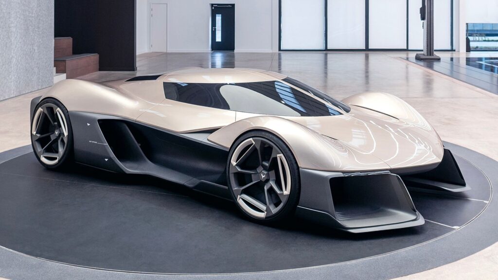 Le concept-car imaginant la prochaine génération de Chevrolet Corvette // Source : GM Le concept-car imaginant la prochaine génération de Chevrolet Corvette // Source : GM