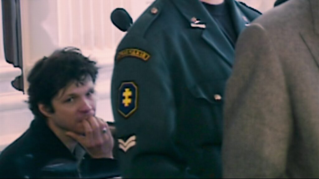 Bertrand Cantat pendant son procès // Source : Netflix
