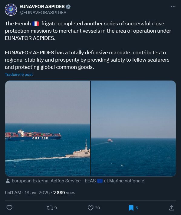 EUNAVFOR ASPIDES EUNAVFOR ASPIDES