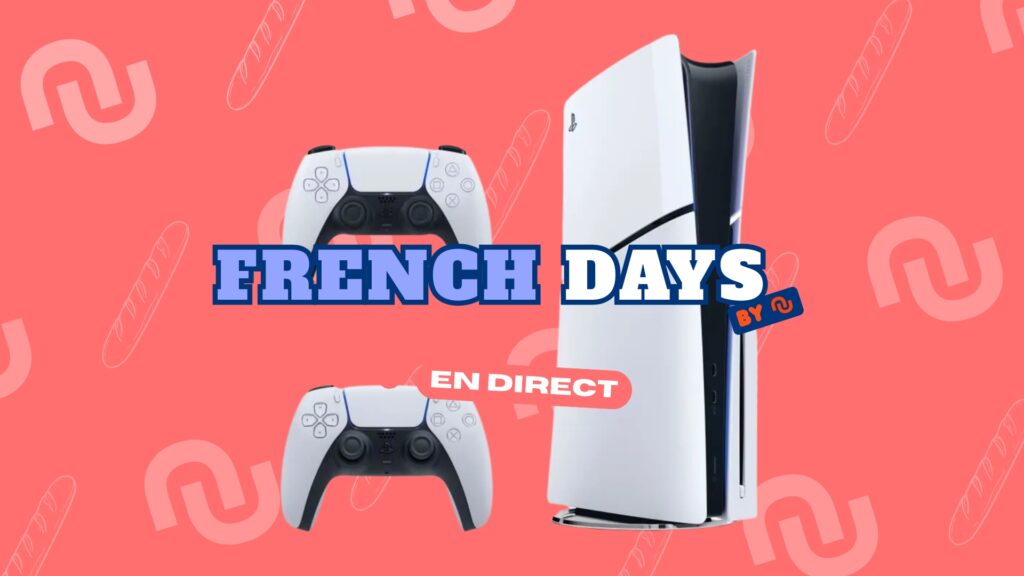 PS5 avec deux manettes DualSense PS5 avec deux manettes DualSense