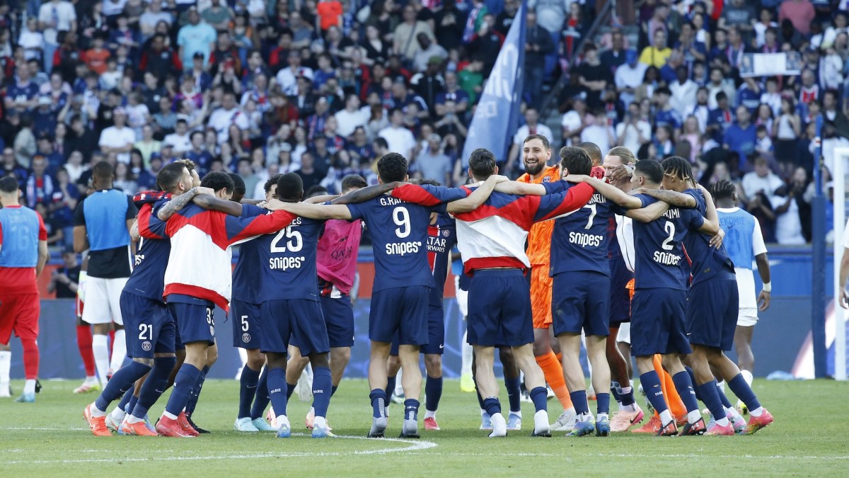 Le PSG, champion de France // Source : Compte X du PSG Le PSG, champion de France // Source : Compte X du PSG
