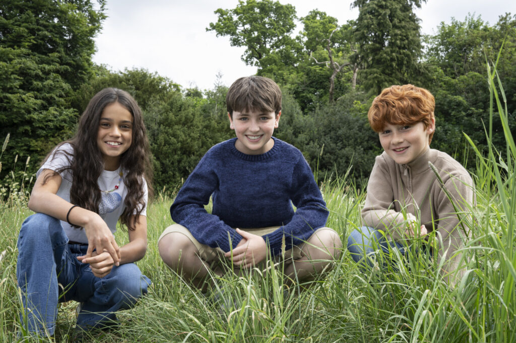 Hermine, Harry et Ron, en version série télé. // Source : HBO
