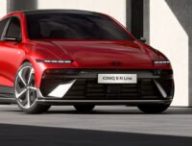 La Hyundai Ioniq 6 restylée en finition N Line (2025) // Source : Hyundai