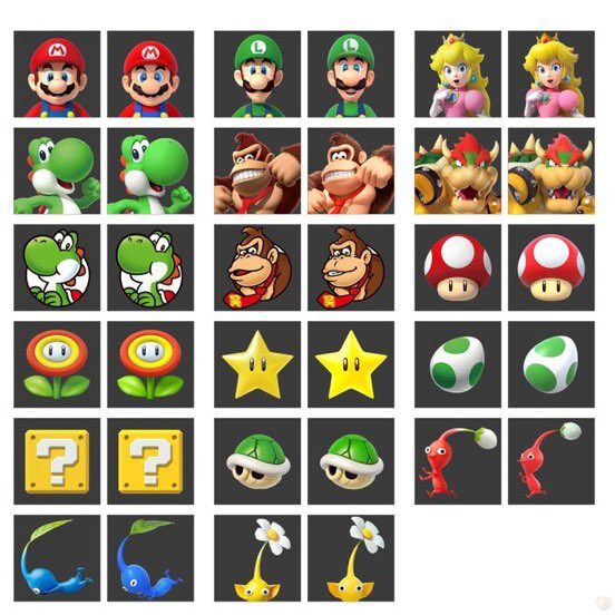 Avant / Après. Les nouvelles icônes Switch 2. Avant / Après. Les nouvelles icônes Switch 2.