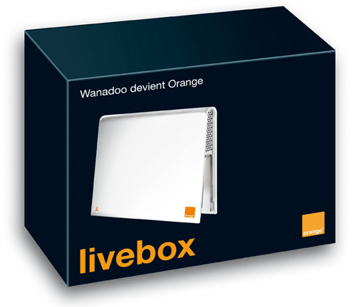 La Livebox 1.1, version Orange.