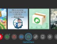 Le logo de la fonctionnalité GameShare // Source : Capture Switch Le logo de la fonctionnalité GameShare // Source : Capture Switch