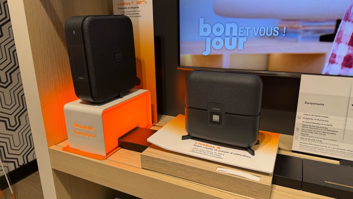 Orange Livebox 7 // Source : Numerama Orange Livebox 7 // Source : Numerama
