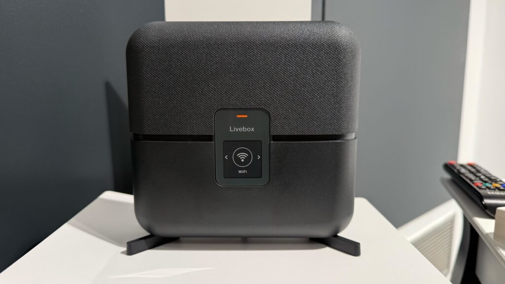 La nouvelle Livebox S d'Orange. // Source : Numerama La nouvelle Livebox S d'Orange. // Source : Numerama