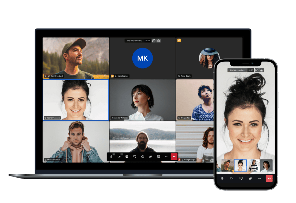 Jitsi Meet, une plateforme gratuite, open source et sécurisée Jitsi Meet, une plateforme gratuite, open source et sécurisée