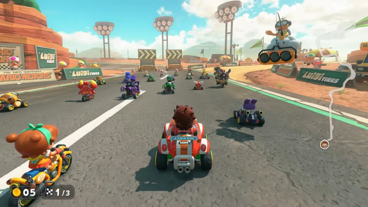 Mario Kart World sur Switch 2. Mario Kart World sur Switch 2.