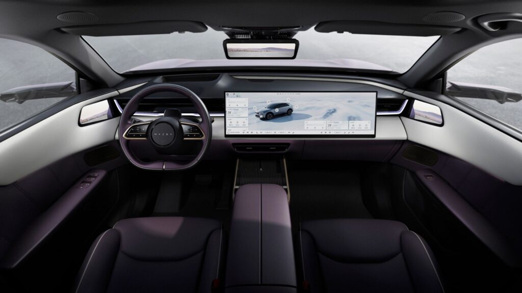 Le Mazda CX-6e ou EZ60 en Chine (2025) // Source : Mazda Le Mazda CX-6e ou EZ60 en Chine (2025) // Source : Mazda
