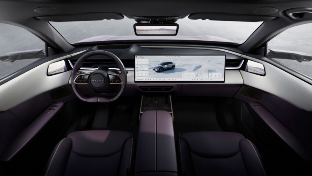 Le Mazda CX-6e ou EZ60 en Chine (2025) // Source : Mazda Le Mazda CX-6e ou EZ60 en Chine (2025) // Source : Mazda