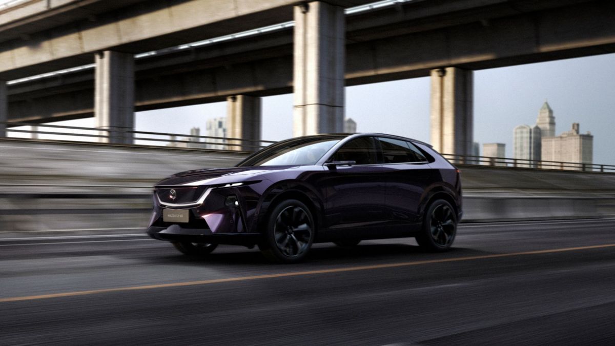 Le Mazda CX-6e ou EZ60 en Chine (2025) // Source : Mazda Le Mazda CX-6e ou EZ60 en Chine (2025) // Source : Mazda
