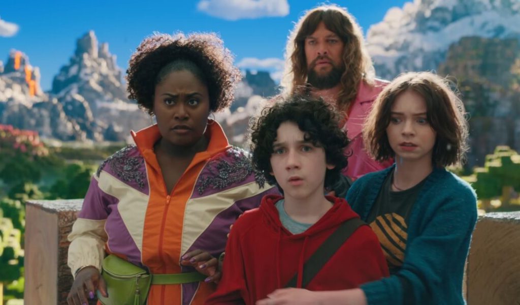Les quatre personnages du film qui rencontrent Steve // Source : Warner Bros.