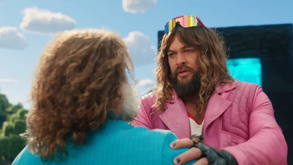 Les jeux d'acteur de Jason Momoa et de Jack Black sont parfois irritables // Source : Warner Bros. Les jeux d'acteur de Jason Momoa et de Jack Black sont parfois irritables // Source : Warner Bros.