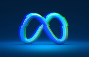Le logo de Meta // Source : Montage Numerama