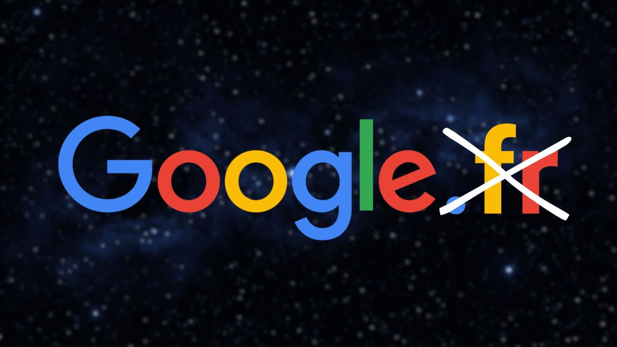 Google.fr va disparaître // Source : Numerama Google.fr va disparaître // Source : Numerama