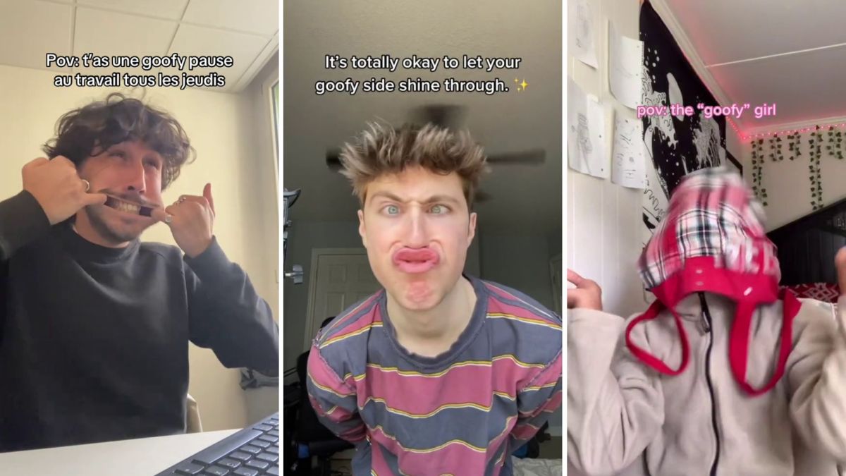 On vous explique l'expression « goofy » // Source : Montage Numerama On vous explique l'expression « goofy » // Source : Montage Numerama