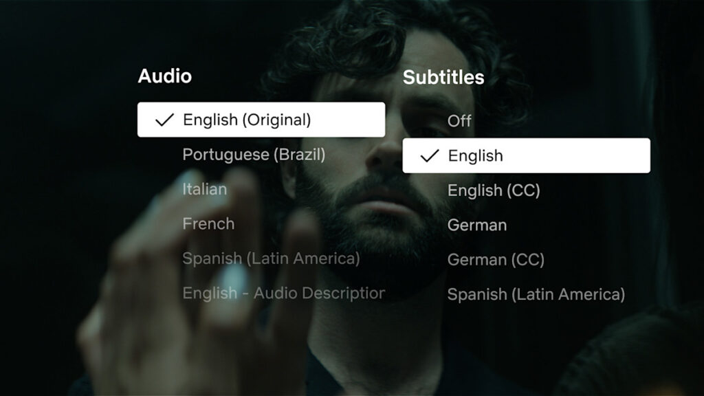 Les sous-titres en langue originale arrivent sur Netflix // Source : Netflix