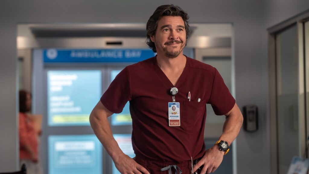 Arturo Del Puerto dans Pulse // Source : Jeff Neumann/Netflix Arturo Del Puerto dans Pulse // Source : Jeff Neumann/Netflix