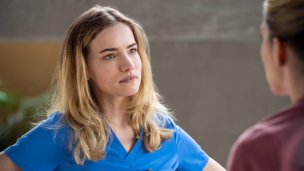 Willa Fitzgerald dans Pulse // Source : Jeff Neumann/Netflix Willa Fitzgerald dans Pulse // Source : Jeff Neumann/Netflix