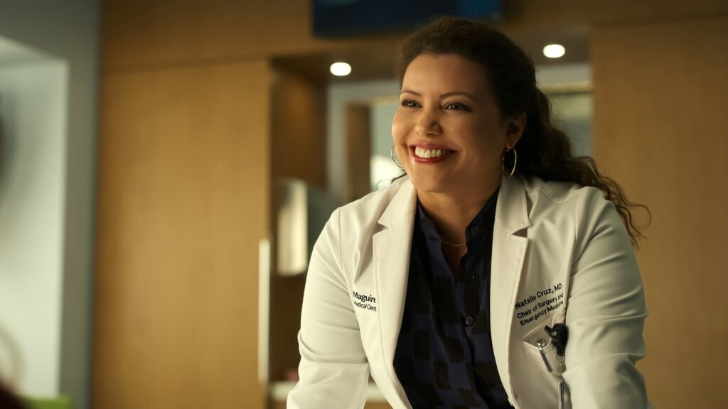 Justina Machado dans Pulse // Source : Netflix Justina Machado dans Pulse // Source : Netflix