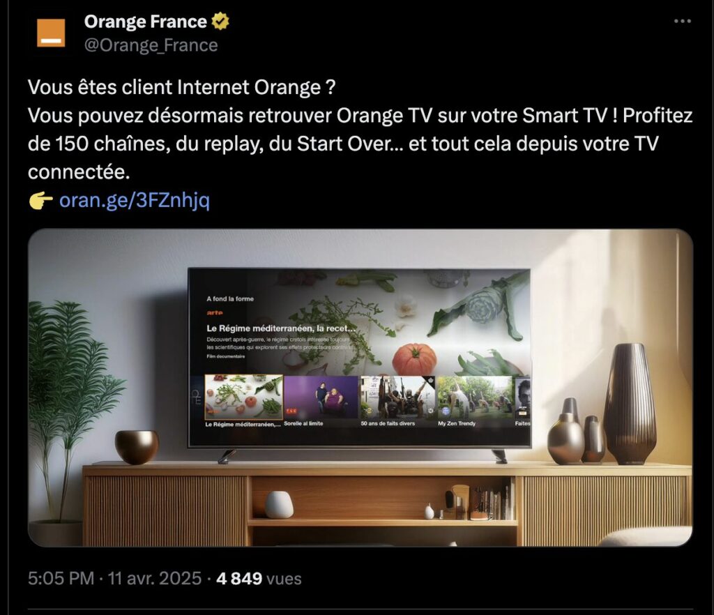 Orange prépare un monde sans décodeur TV. Orange prépare un monde sans décodeur TV.