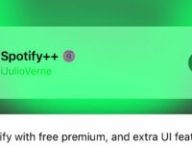 Un faux Spotify sans les pubs sur l'AltStore. // Source : Capture Numerama