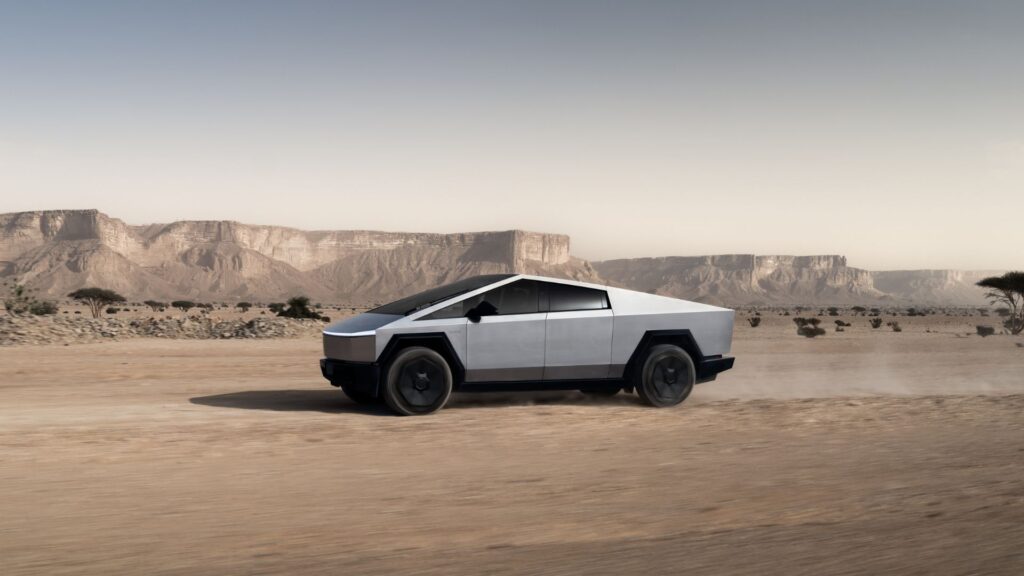 Le Tesla Cybertruck // Source : Tesla
