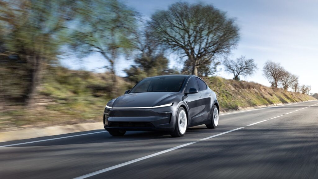 Le nouveau Tesla Model Y (2025) // Source : Tesla Le nouveau Tesla Model Y (2025) // Source : Tesla
