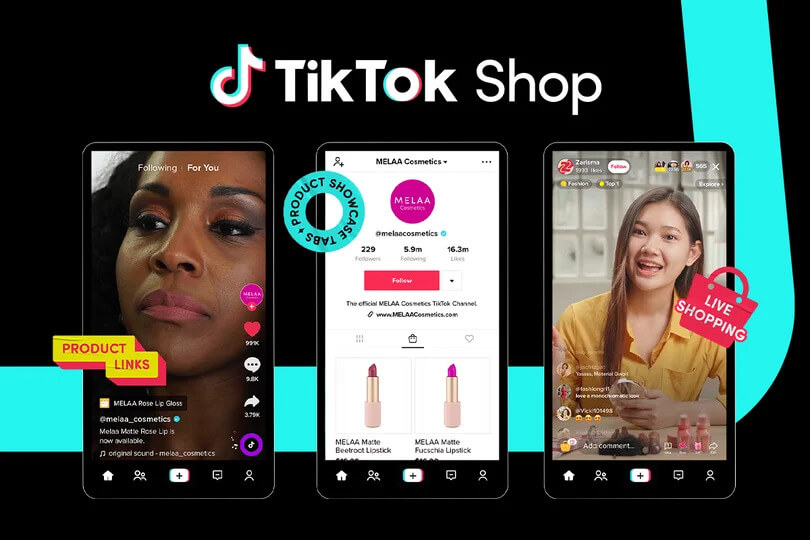 Un aperçu de TikTok Shop // Source : TikTok Un aperçu de TikTok Shop // Source : TikTok