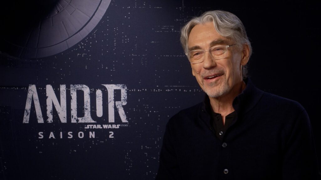 Tony Gilroy en interview pour Numerama. // Source : Numerama/Disney+ Tony Gilroy en interview pour Numerama. // Source : Numerama/Disney+