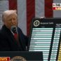 Donald Trump et ses frais de douane. // Source : Fox News Donald Trump et ses frais de douane. // Source : Fox News