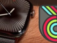 L'Apple Watch et son trophée des 10 ans. // Source : Numerama