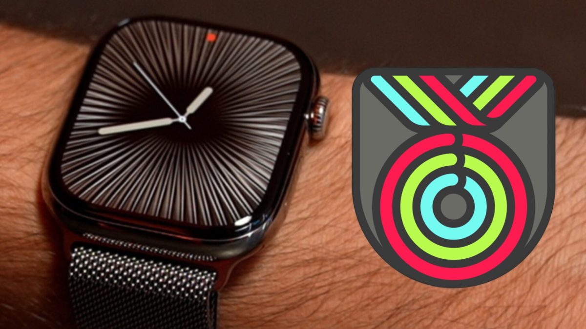 L'Apple Watch et son trophée des 10 ans. // Source : Numerama L'Apple Watch et son trophée des 10 ans. // Source : Numerama