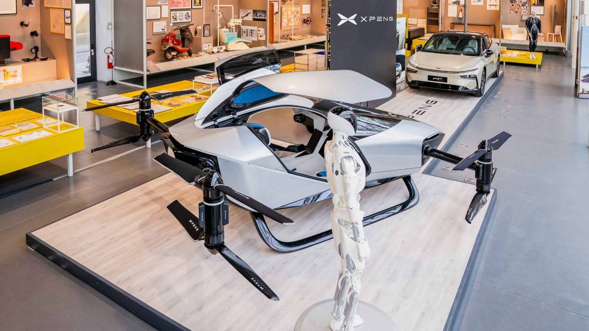 Xpeng et ses différentes technologies : robot, e-vtol, voiture // Source : Xpeng Xpeng et ses différentes technologies : robot, e-vtol, voiture // Source : Xpeng