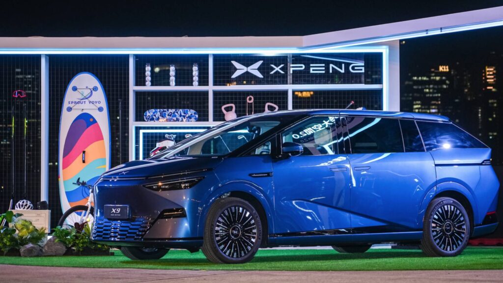 Xpeng X9 // Source : Xpeng Xpeng X9 // Source : Xpeng