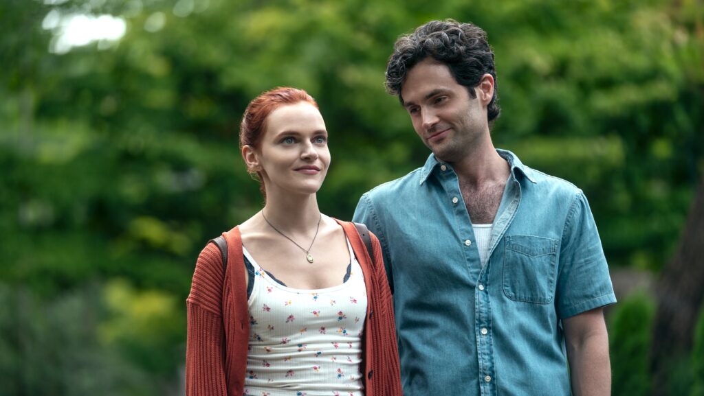 Bronte et Joe dans la saison 5 de You // Source : Clifton Prescod/Netflix