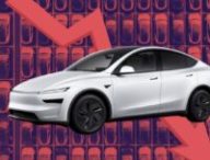 Les ventes Tesla baissent encore // Source : Montage Raphaelle Baut Les ventes Tesla baissent encore // Source : Montage Raphaelle Baut